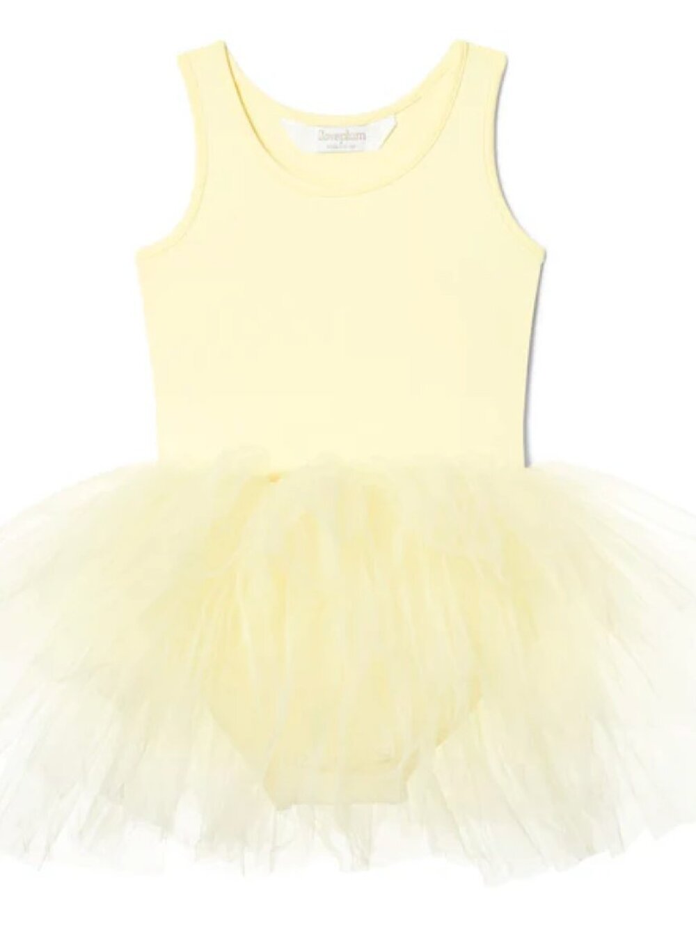 NWT Authentic iloveplum BAE tutu - penny yellow 6Y